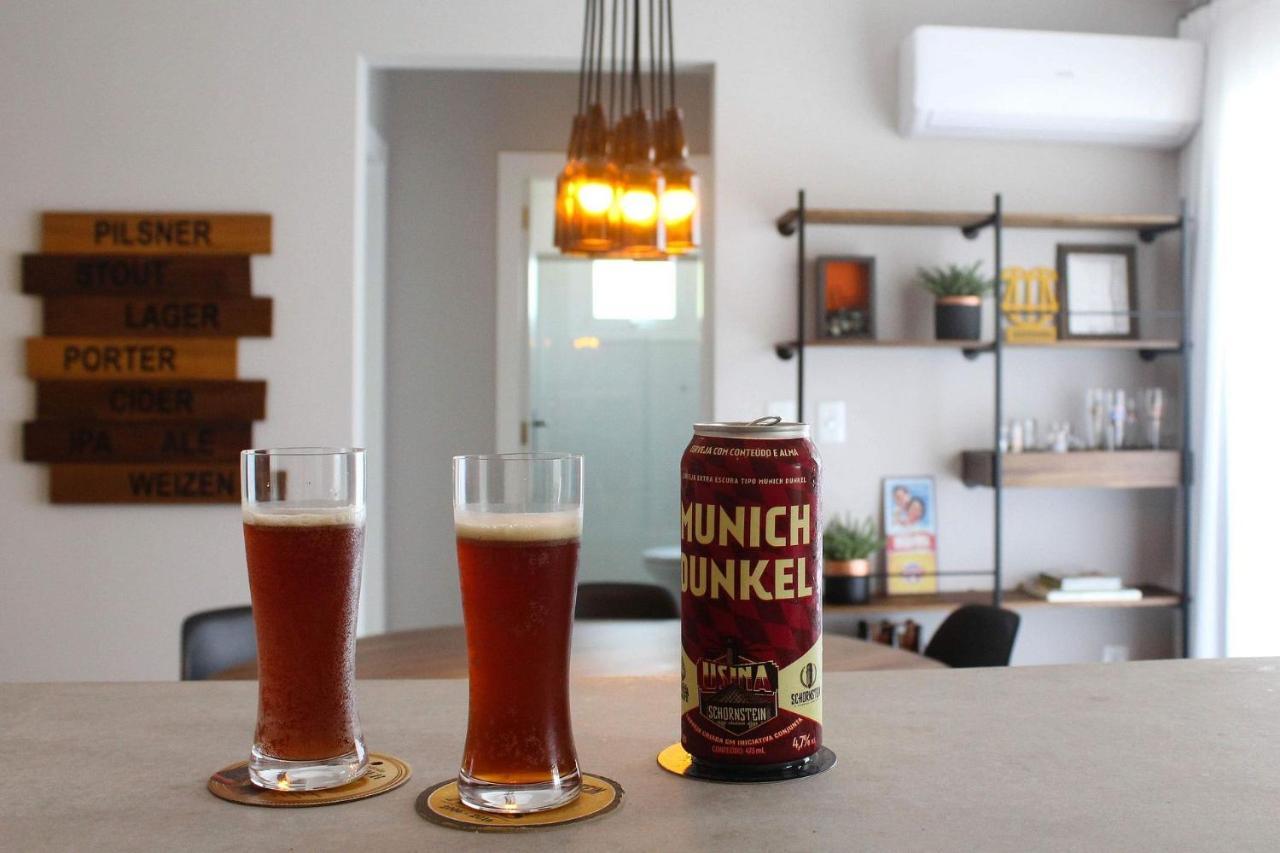 Apto Tematico Cerveja - Pomerode Sc Buitenkant foto